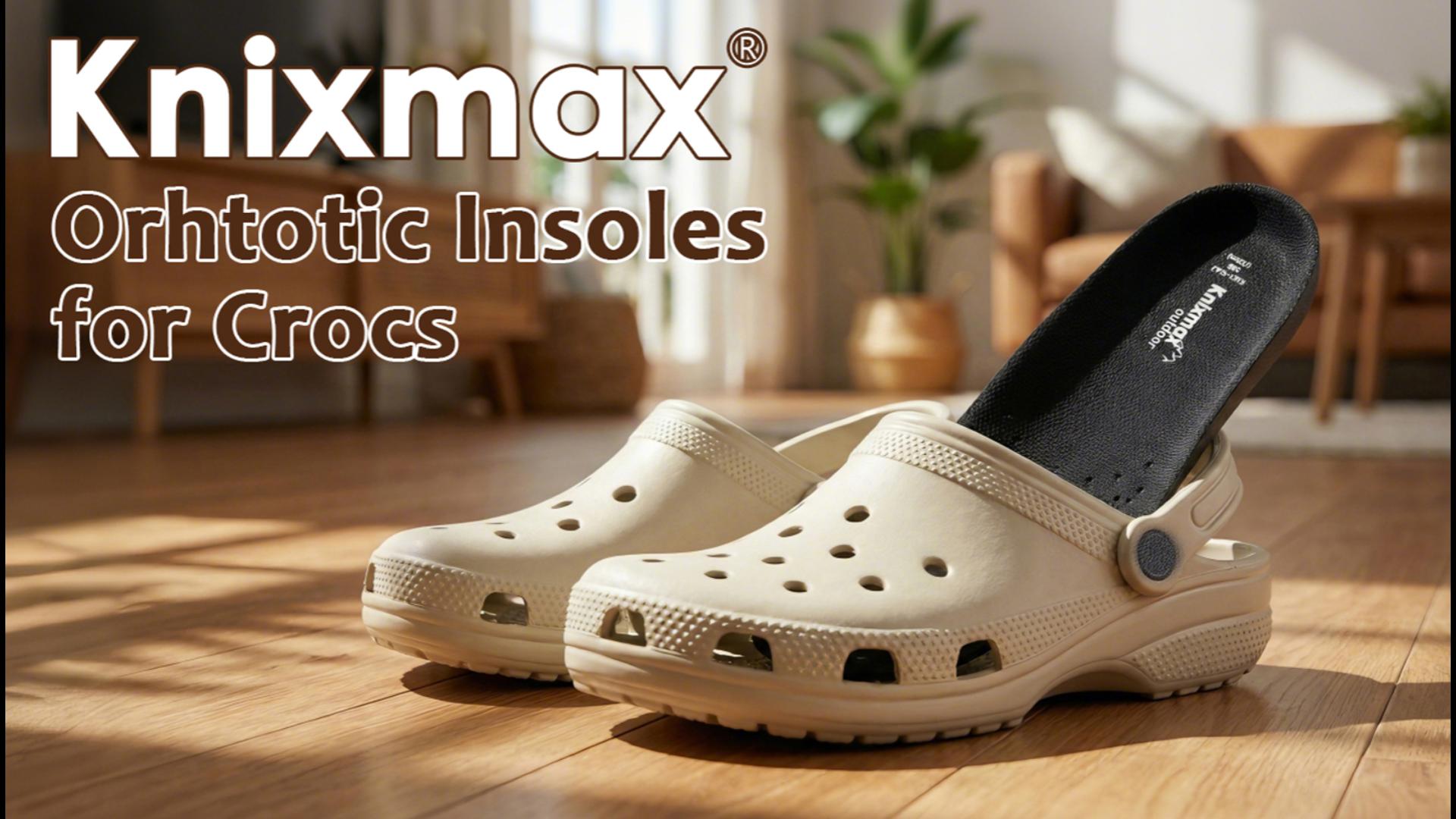 Amazon.com: Knixmax Insoles for Crocs 2 Pairs, Comfort Replacement